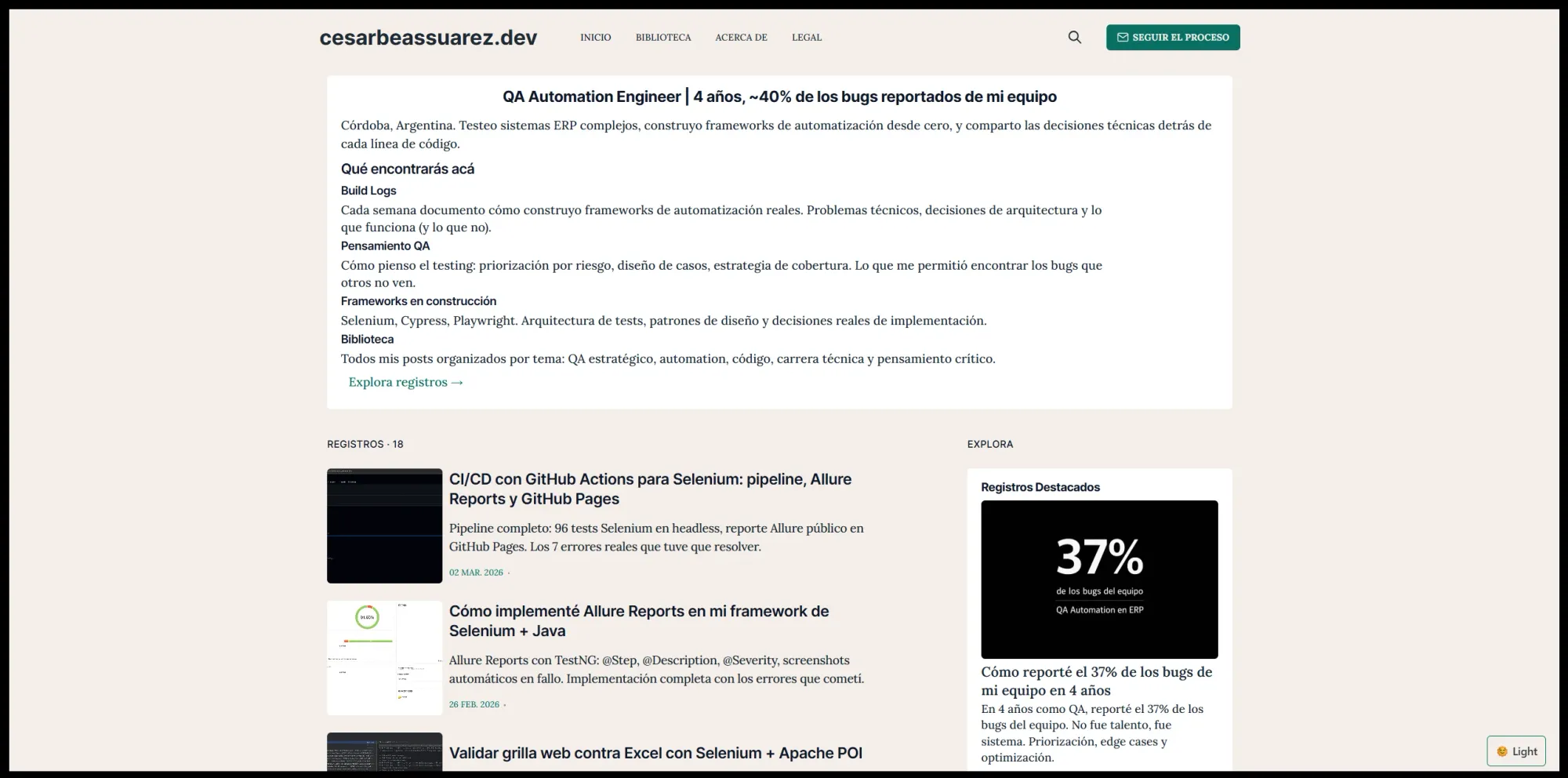 Cómo armé este sitio por $3.58/mes