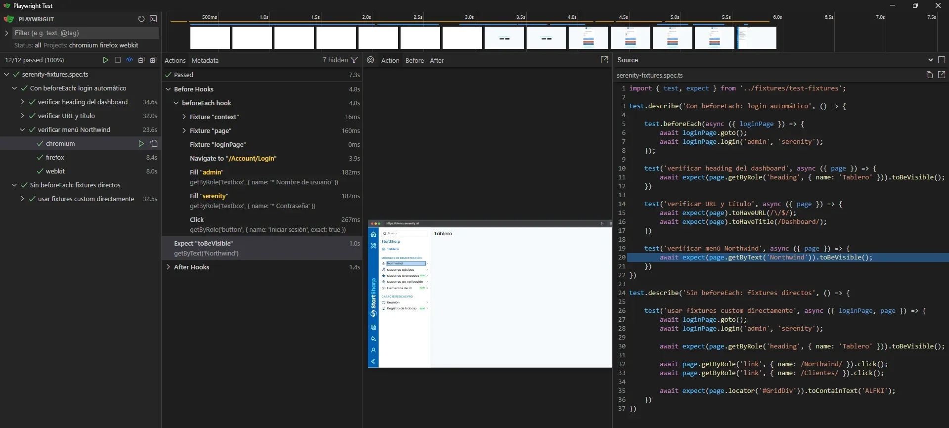 Fixtures en Playwright: qué es { page }, beforeEach, custom fixtures y 2 errores reales