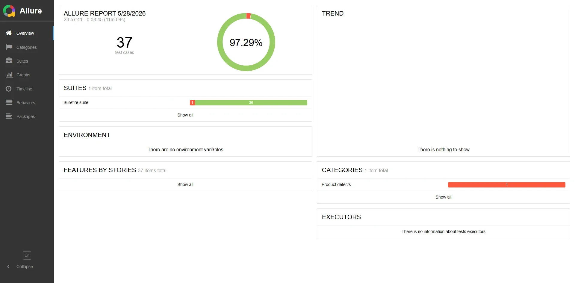 Allure Reports en Appium: reportes visuales con @Step y screenshots automáticos