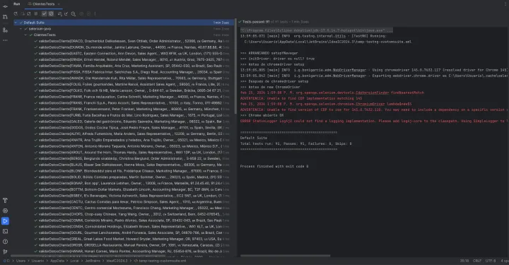 Validar grilla web contra Excel con Selenium + Apache POI